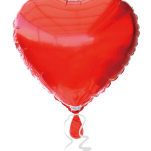 Heart Red Foil 18in
