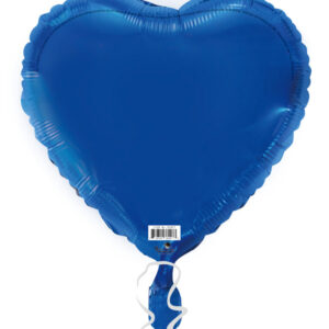 Heart Royal Blue Foil 18in