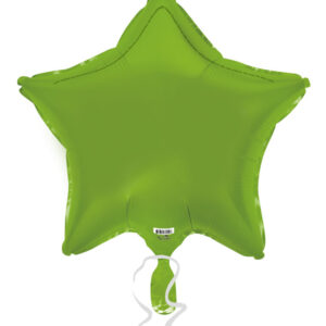 Star Lime Green Foil 18in