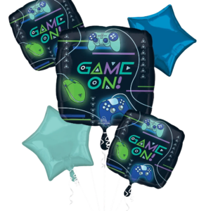 Bouquet Game On Foil Balloon