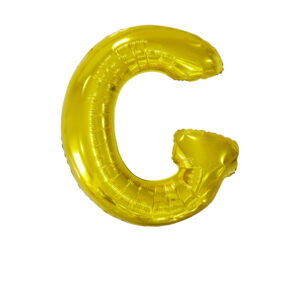 34" Gold Letter G