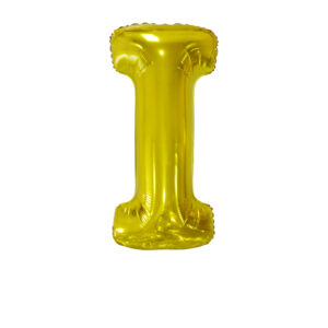 34" Gold Letter I