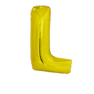 34" Gold Letter L